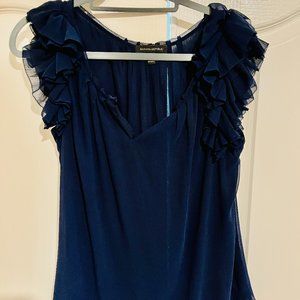 Beautiful navy blue stylish summer top